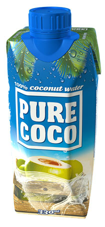 330ml Pure Coco Kokosnusswasser